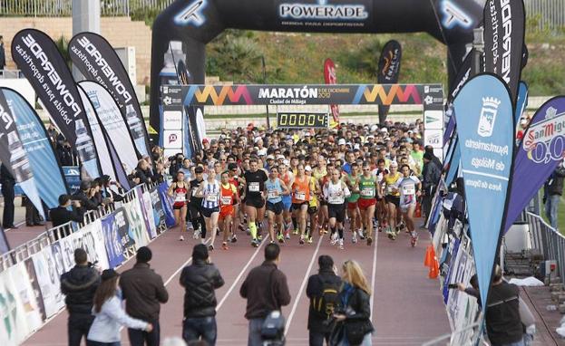 El Maratón de Málaga incorpora un elenco de africanos para batir el récord de la carrera
