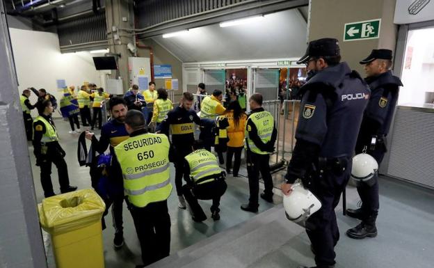 Sin incidentes antes de la celebración de la victoria