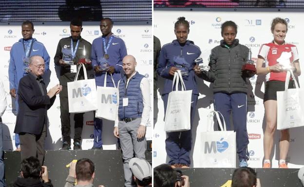 El Maratón de Málaga más rápido termina con dominio etíope y récord de la prueba