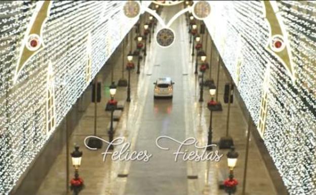 Así felicita la Policía Local de Málaga la Navidad