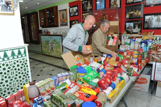 Los Romeros de San Bernabé recogen más de 800 kilos para Cáritas Marbella