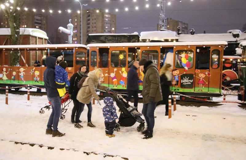 Las imágenes del mercado navideño de Vilna