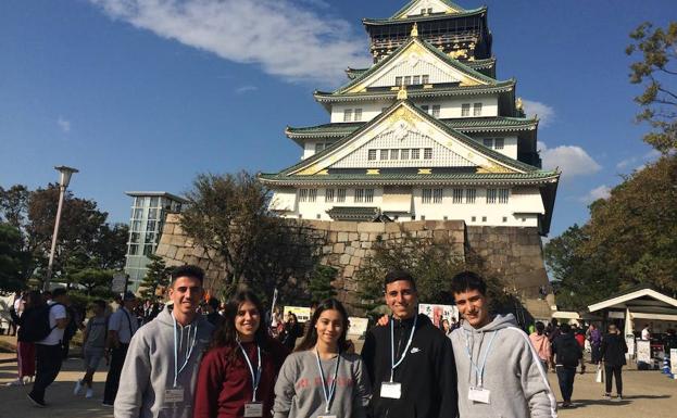 Jóvenes embajadores malagueños en Japón