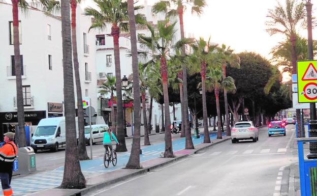 Herido de bala a las puertas de una discoteca del centro de Puerto Banús