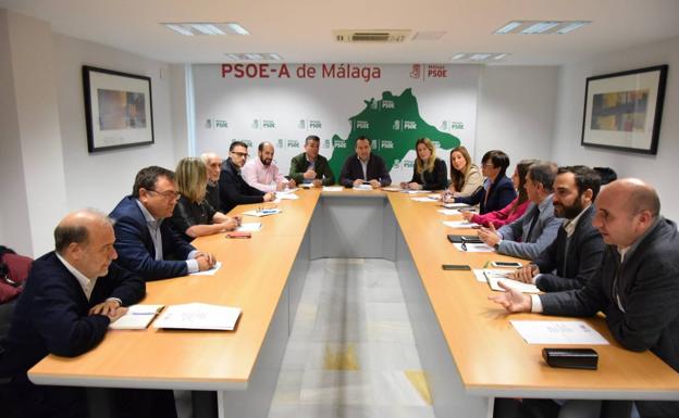 El PSOE de Málaga se presenta como un partido «responsable» frente «a la radicalización» de la derecha