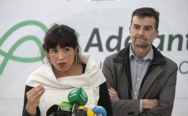 Teresa Rodríguez subraya que los acuerdos del PP con Cs y Vox son «muy similares»: Son «un tripartito bien avenido»