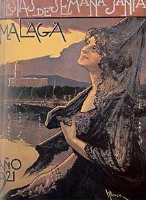 Todos los carteles de la Semana Santa de Málaga desde 1921