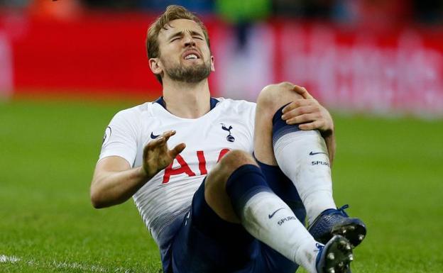 Harry Kane, baja hasta marzo en el Tottenham