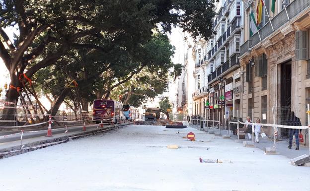 Urbanismo agiliza la obra de la Alameda con la meta puesta en la Semana Santa