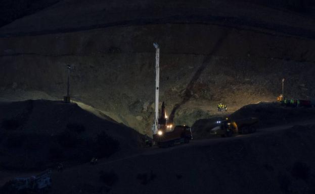 Los especialistas ya han perforado 20 metros del túnel para rescatar a Julen