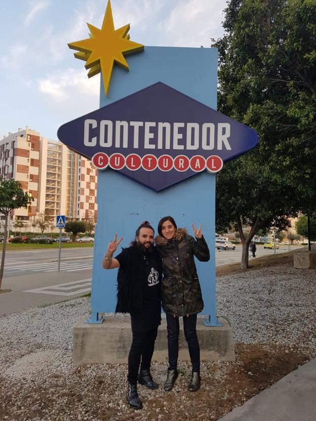 María Cañas, en el Contenedor Cultural