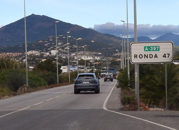 La Junta rehabilitará los tramos de la carretera de Ronda con mayor concentración de accidentes