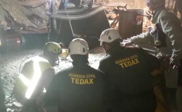 Así ha sido la cuarta microvoladura en el pozo donde trabajan los mineros