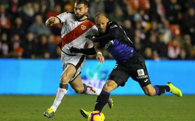 Ejercicio de supervivencia del Leganés en Vallecas