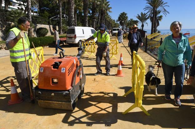 El Ayuntamiento activa un plan de embellecimiento para el paseo marítimo