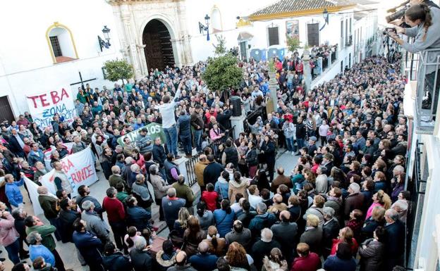 Teba y Campillos se reunirán con la Subdelegación antes de decidir si retoman las protestas