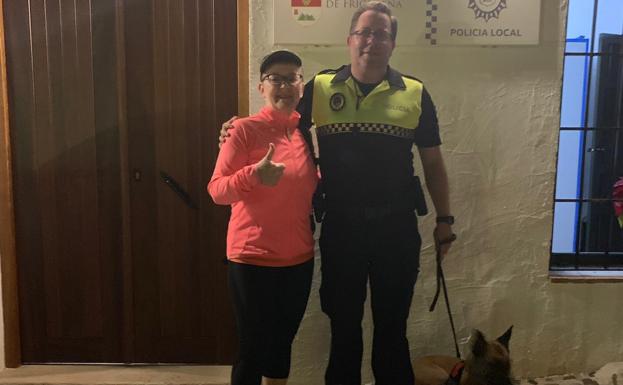 El curioso rescate de una excursionista perdida en el río Chíllar gracias a un perro y un calcetín
