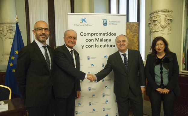 La Caixa eleva su apuesta por la Málaga cultural en 2019