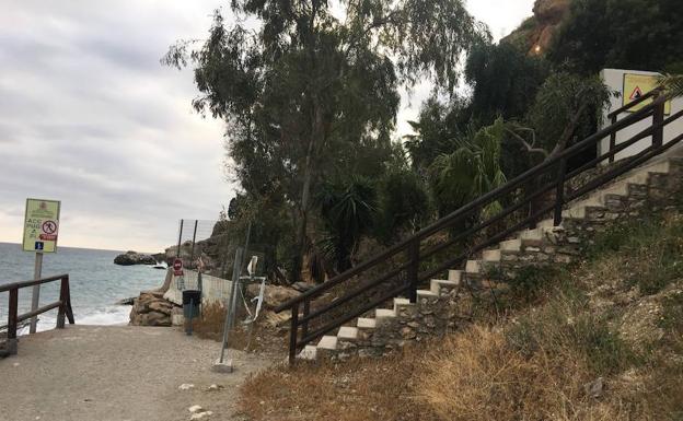 Nerja reabrirá antes del verano un tramo del sendero entre acantilados tras 17 años