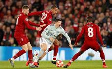 Liverpool y Bayern dejan los deberes para la vuelta