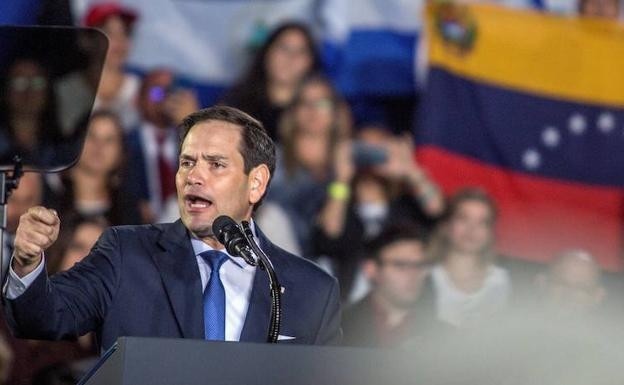 Marco Rubio amenaza a Maduro con el linchamiento de Gadafi