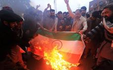 India caldea Cachemira con un bombardeo en suelo paquistaní