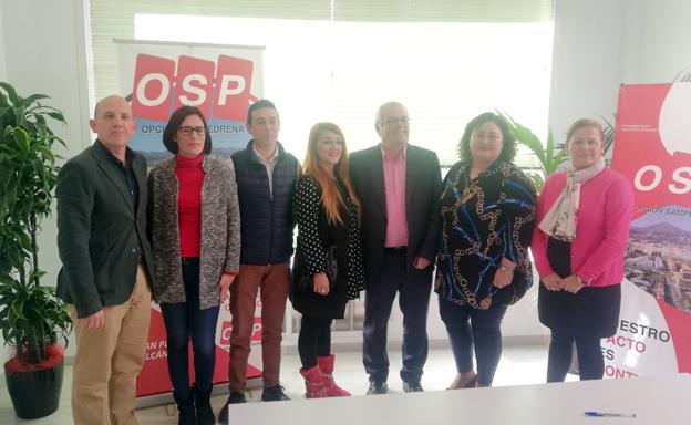 Rafael Piña vuelve a encabezar la candidatura de OSP a las municipales con el objetivo de consolidar la descentralización de la gestión