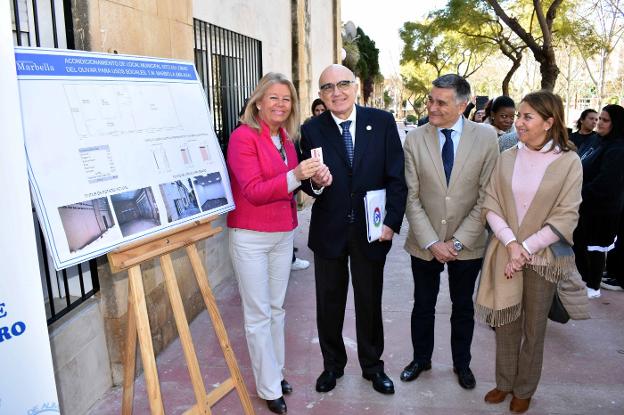 Bancosol recupera su presencia física en Marbella con un local para formación y reparto de alimentos