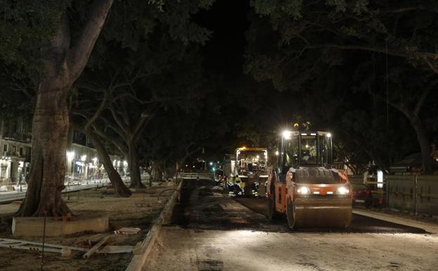 Comienza el asfaltado de La Alameda con la meta en Semana Santa