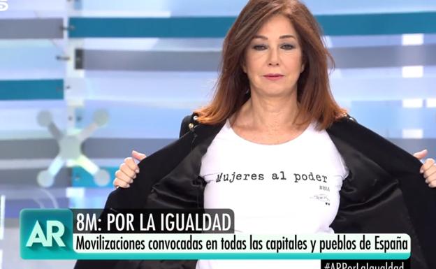 La televisión se tiñe de violeta por el 8-M