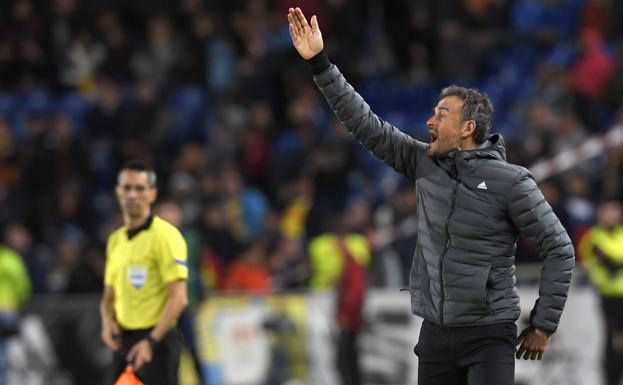 Luis Enrique: «No hubo nada con Jordi Alba»