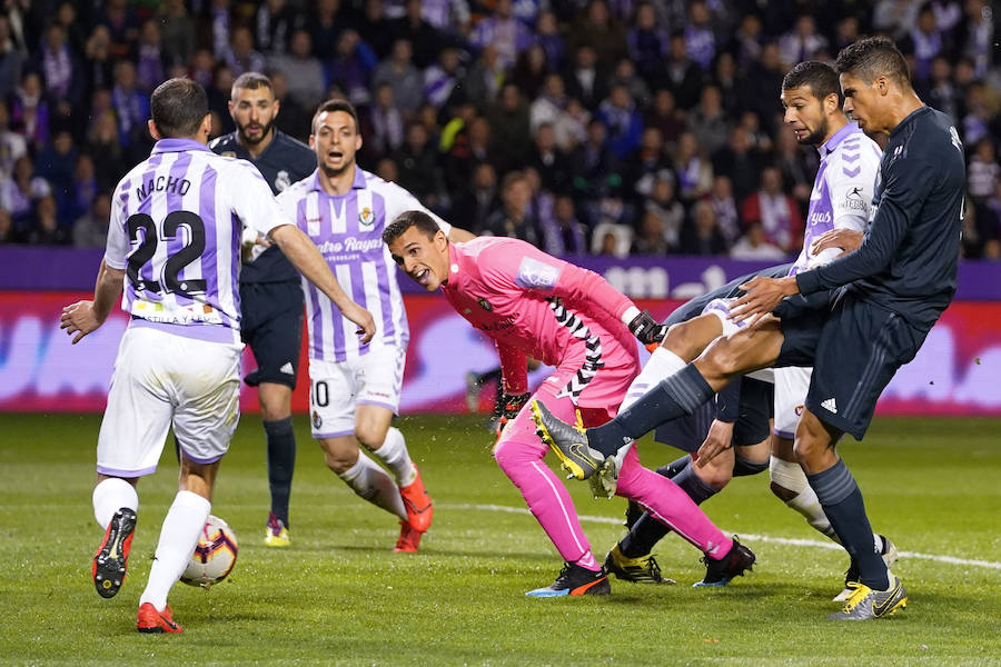 Real Valladolid-Real Madrid, en imágenes