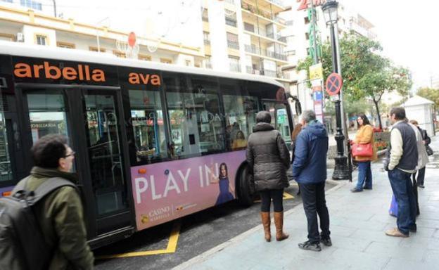 Marbella activará en abril la gratuidad del autobús para los empadronados