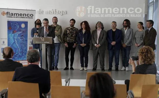 Riqueni, Manuel Lombo o Canales, entre los artistas de la VI Bienal de Arte Flamenco de Málaga