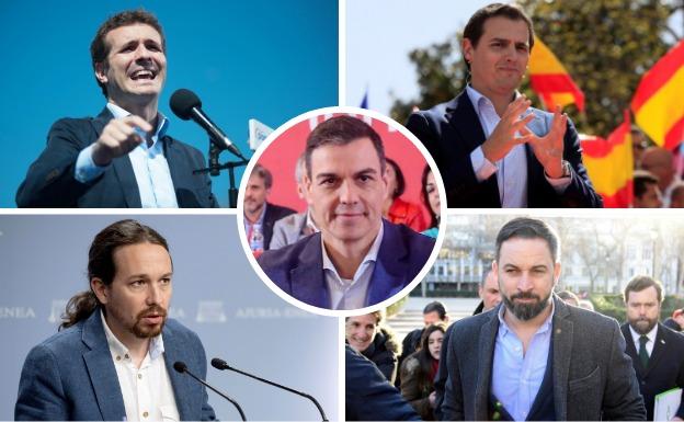 Las candidaturas para el 28 de abril dan pie a la operación limpieza en los partidos