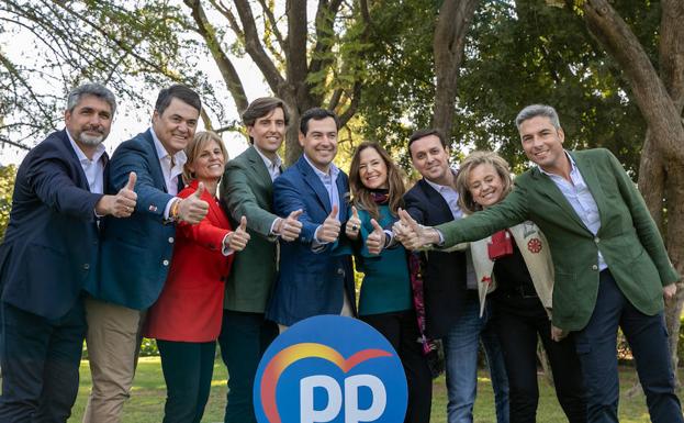 Juanma Moreno afirma que la «primavera» política andaluza llegará España con Casado