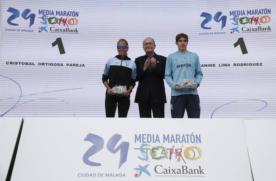 Las mejores imágenes de la Media Maratón Teatro Soho Caixabank Ciudad de Málaga 2019