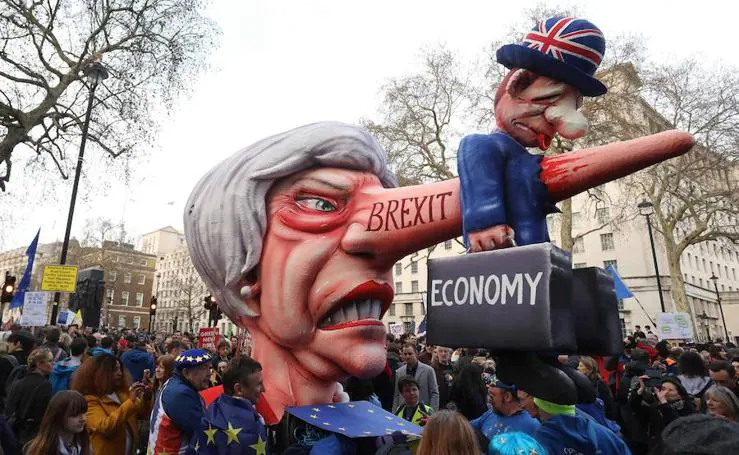 Los británicos salen a las calles para exigir un segundo referéndum