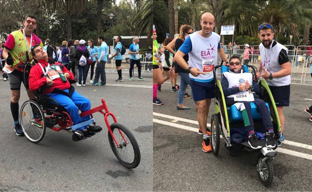 Julio y Óscar también corren