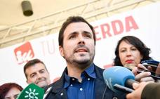 Garzón llama a la movilización en Málaga para frenar la abstención «y el avance de la derecha»