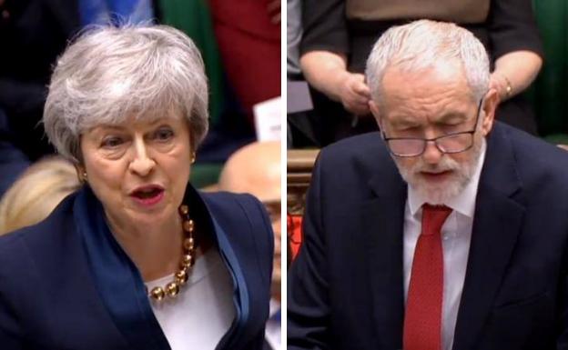 Sintonía entre May y Corbyn en su primera reunión por el 'brexit'