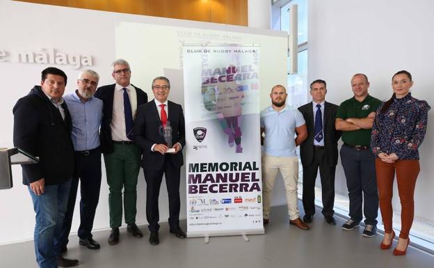 El rugby malagueño recuerda a Manuel Becerrra este fin de semana con un torneo en La Cala del Moral