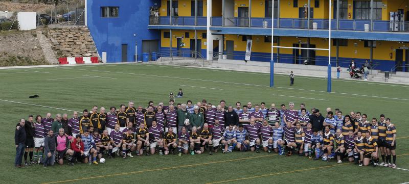 El rugby malagueño recuerda a Manolo Becerra