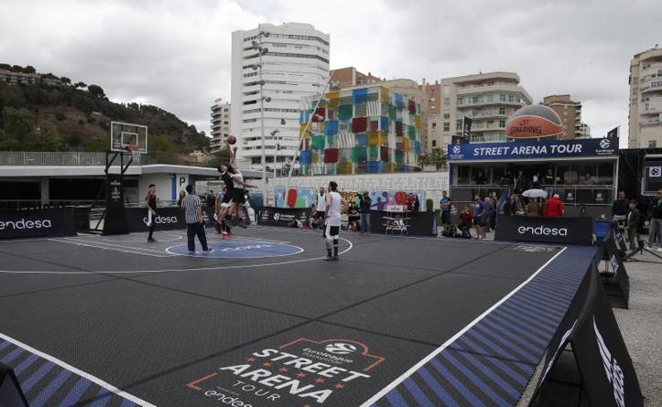 Muelle Uno acoge el torneo 3x3 Street Tour Arena