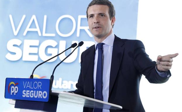 Casado acusa a Sánchez de preferir aliados con «manos manchadas de sangre» para gobernar