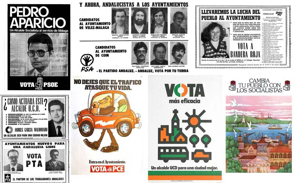 Aquella innovadora cartelería electoral de los comicios locales del 79