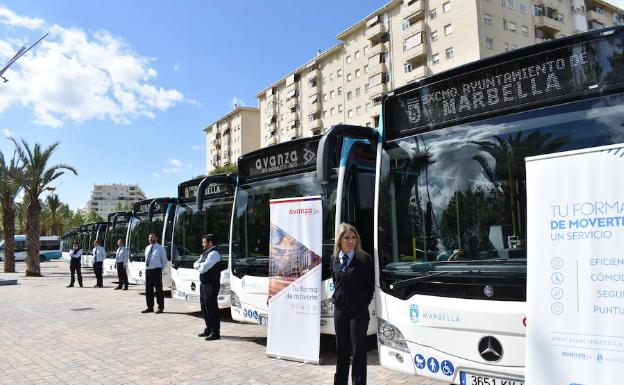 Marbella renueva la totalidad de la flota de autobuses urbanos y crea nuevas líneas