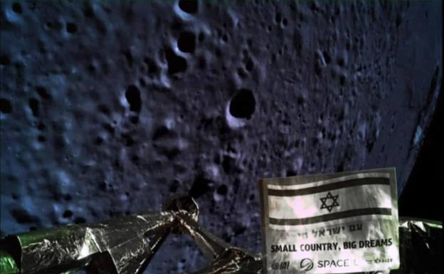 Israel se estampa contra la Luna