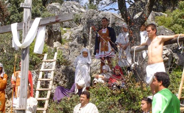 Igualeja recupera su Pasión de Jesús en vivo
