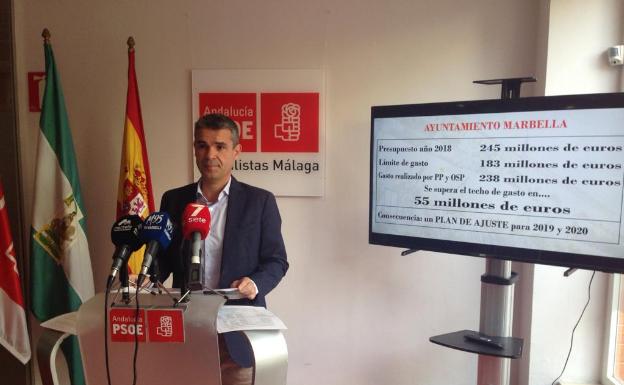 El PSOE vaticina la aprobación de un Plan de Ajuste con recortes por 55 millones que la alcaldesa niega